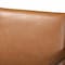 Baxton Studio Bianca Mid-Century Modern Walnut Brown Finished Wood and Tan Faux Leather Effect Lounge Chair 190-11392-ZORO - alternate 10